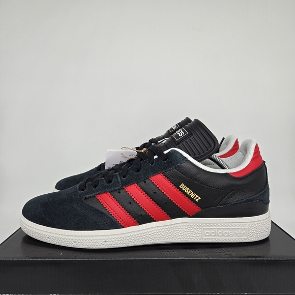 New Adidas Busenitz Pro 'Black Scarlet' Men's Skateboarding Shoes Size 11 - Picture 1 of 8